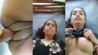 Hindi chudai of hot girl with his shaved pussy fucking video