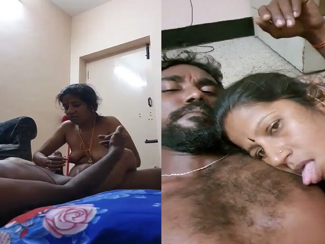 Tamil aunty sex video with her lover after long time fucking