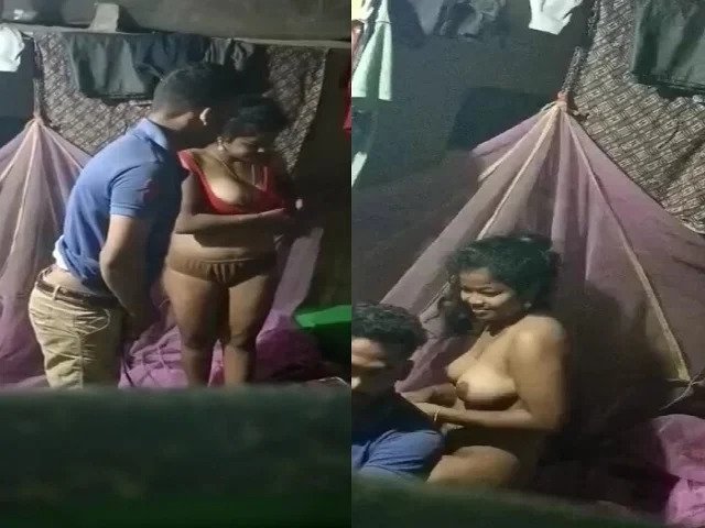 Bhabhi sex video with his lover but video is recorded by neighbor