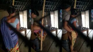 Indian Bhabhi Fucking with her devar in the village room